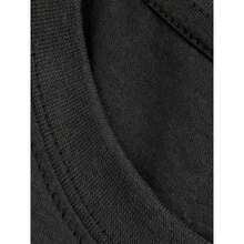 Camiseta con Letras Impresas Y Osos - [Negro] - Ver 4