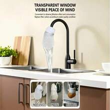 12/24/60pcs Universal Faucet Filter Bags For Home, Disposable Tap Water Purifier, Filters Rust, Sediment And Impurities, Easy Installation Without Leaks, Suitable For All Faucets In Kitchen And Bathroom - Multicolor - View 11