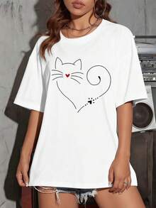 Women T-Shirts - White - View 1