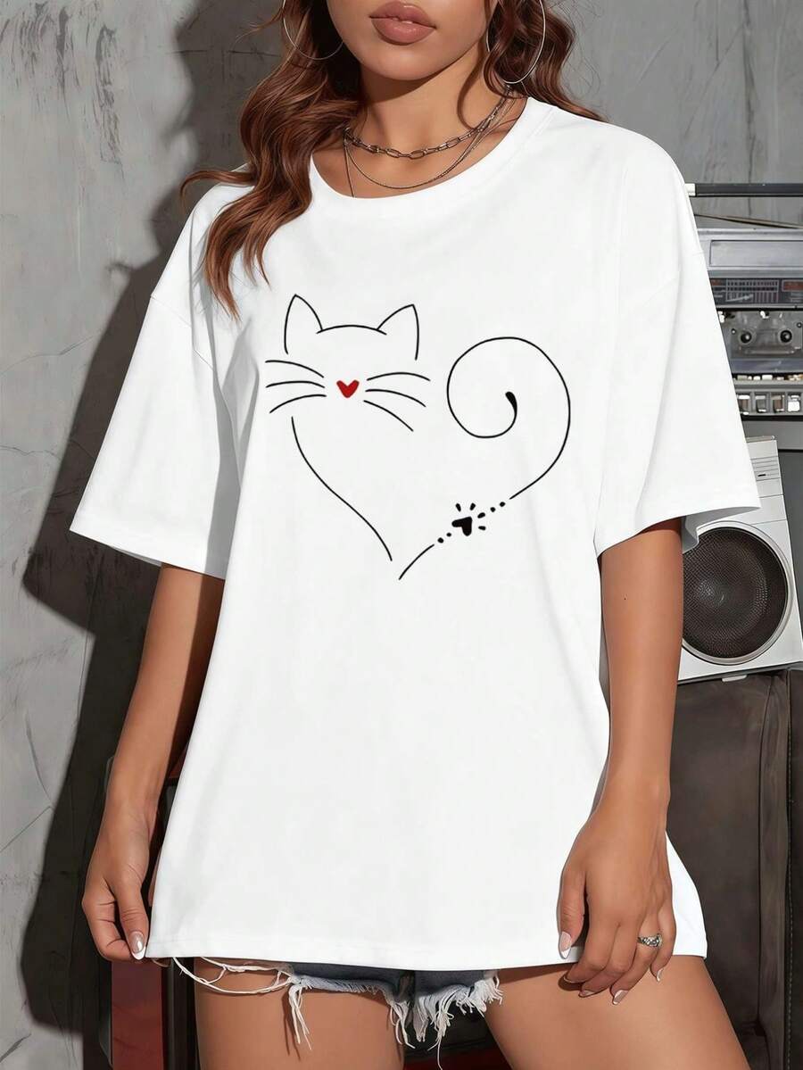 Women T-Shirts - White - View 1