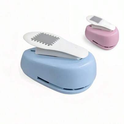 1pc Stamp Embossing Tool Stamp Planner Hole Punch Creative Handmade Embossing Tool Scrapbooking Material Collection Tool