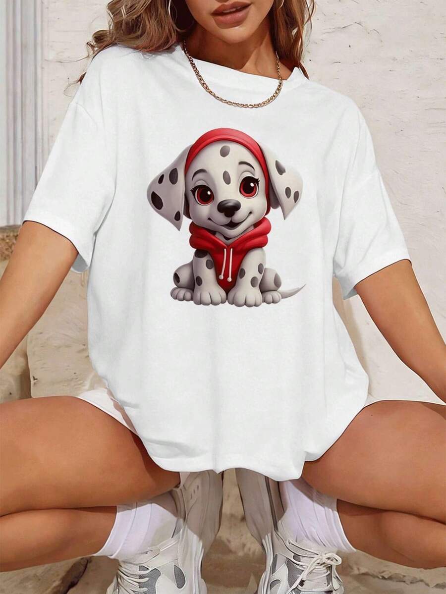 Women T-Shirts - White - View 1