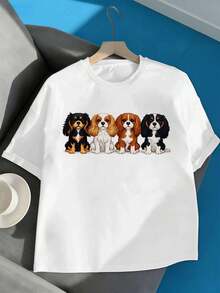 Dam-T-shirts - Vitt - Visa 2