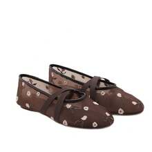 Women Flats - Brown - View 6