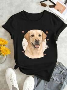 Women T-Shirts - Black - View 1