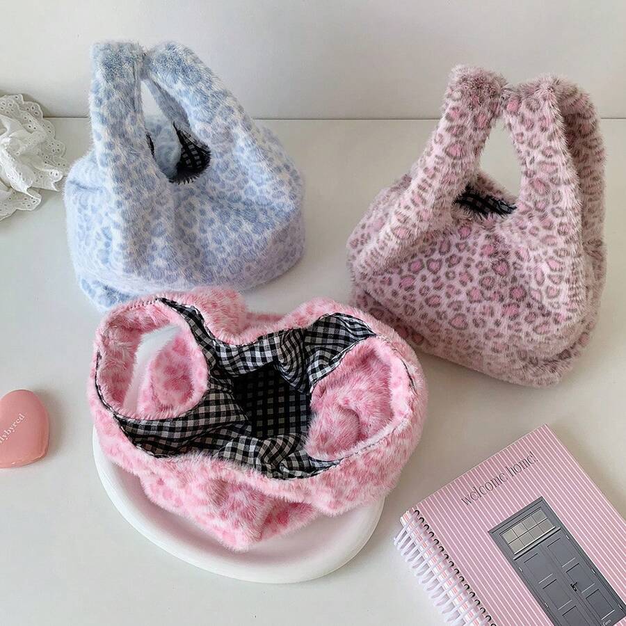 Túi đựng mỹ phẩm in họa tiết da báo, túi đựng văn phòng phẩm cho học sinh, túi đựng đồ dùng vệ sinh cá nhân khi đi du lịch, túi trang điểm, quà tặng tựu trường. - A - Xem 1