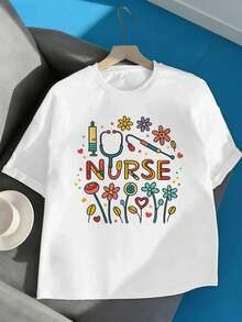 Women T-Shirts - White - View 2
