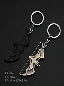 Bat Keychain Anime Creative Keychain High-End Car Couple Unisex Bat Keychain - A - View 3