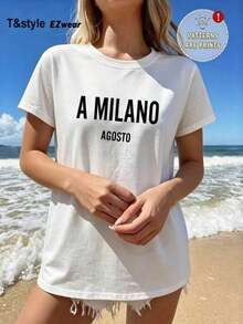 Women T-Shirts - White - View 3