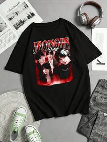 Women T-Shirts - Black - View 1