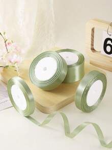 1 cuộn ruy băng satin màu xanh bạc hà, ruy băng gói quà Ngày của Mẹ, ruy băng gói quà cưới, ruy băng gói quà Ngày Valentine, có nhiều khổ rộng; 25 thước ruy băng satin màu xanh nhạt, thích hợp để trang trí bó hoa; Ruy băng satin màu xanh xám, thích hợp cho thiệp mời cưới, gói quà, trang trí ngày lễ; Ruy băng satin polyester màu xanh ô liu, trang trí Giáng sinh/đồ thủ công/hộp quà, nơ gói quà tốt nghiệp, bó hoa, bánh ngọt, thiệp mời cưới. - nhiều màu - Xem 4