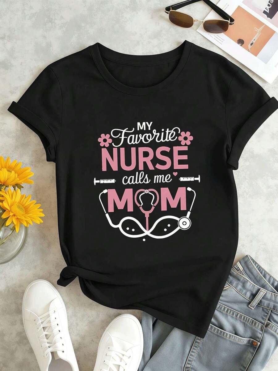Women T-Shirts - Black - View 1