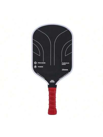 Paleta de píckleball de Kevlar, superficie resistente a la abrasión de fibra de carbono cruda T700, núcleo de panal de polipropileno de 16 mm, aprobada por USAPA, grano grueso, la paleta de píckleball diseñada para el control, el giro y la consistencia