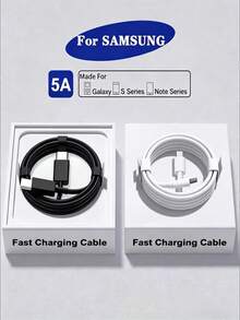 NNBILI 2条装 PD 45W USB-C 数据线 1米/2米 兼容三星 Galaxy S20 S21 S22 S23 S24 S25 S26 Ultra Note 10+ 5G 20 A53 A54 超快充电 USB Type-C 数据线 - 彩色 - 查看 10