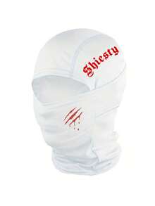 1pc Or 2pcs/Set Unisex Printed Balaclava Hat, Versatile Cycling Headwear, Face Mask For Outdoor Riding - Multicolor - View 11