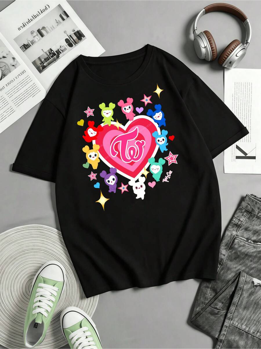 Women T-Shirts - Black - View 1