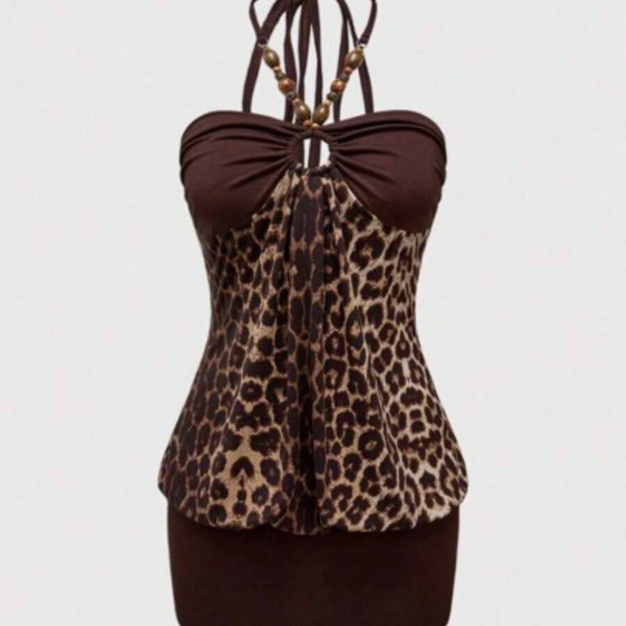 Women Blouses & Shirts - Brown - View 1