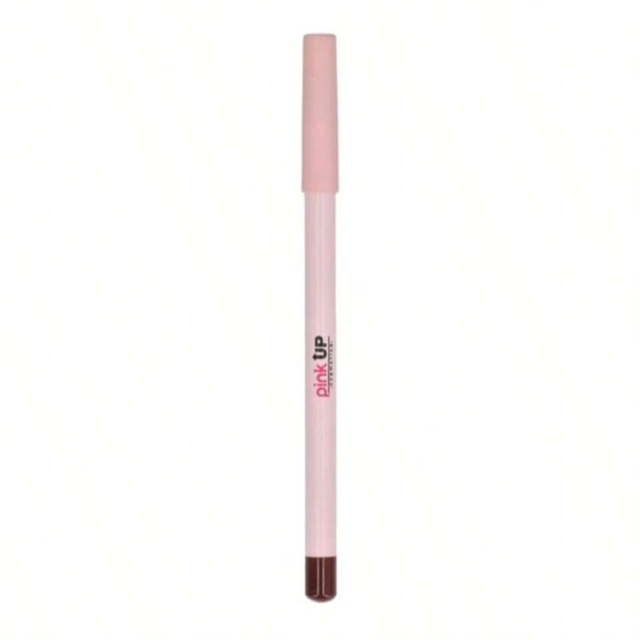 Pink Up Lip Liner - High Pigmentation And Creamy Texture - Long-Lasting, Non-Drying Formula - Available In 16 Vibrant Shades - Professional Definition In One Stroke - Chocolate - View 1