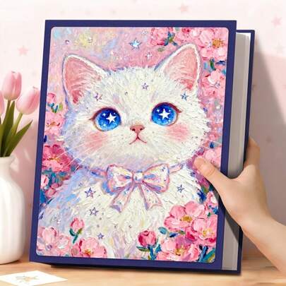 Album ảnh 6 inch, 200 ngăn, dung lượng lớn, thích hợp làm quà tặng Ngày Valentine, Giáng sinh, quà tặng cho gia đình và bạn bè.