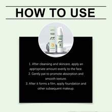 Prebase de Maquillaje Refrescante y Protectora zephoco para uso diario, crea una base suave para el maquillaje, no se cuartea, adecuada para pieles grasas y mixtas. - 1 - Ver 4