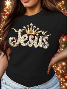 Women T-Shirts - Black - View 1