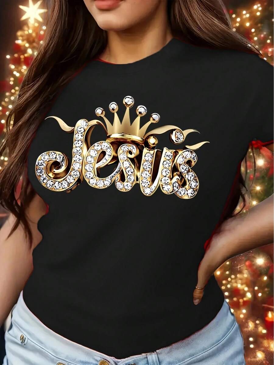 Women T-Shirts - Black - View 1
