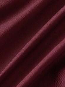 Set de 2 blusas casuales de unicolor de ajuste ceñido que se pueden usar de 3 maneras diferentes para mujeres - Rojo 2 - Ver 7