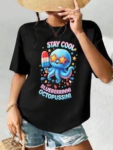 Women T-Shirts - Black - View 2