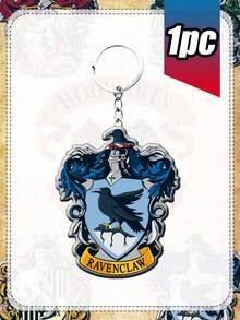 Colgante del entorno de la escuela de magia de Harry Potter - Llavero de silicona de doble cara de la escuela de magia Broche de metal accesorio para hombres - Multicolor - Ver 7