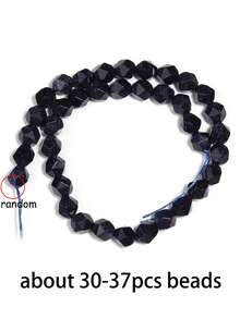 1 String Naturalism Natural Faceted Stone Beads Tricolor Tiger Suitable For Diy Bracelet Necklace Earring Making Jewelry Accessories 6 8 10mm - Multicolor - View 41