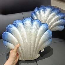 35cm/13.77inch Seashell Plush Doll, Soft And Fluffy Stuffed Pillow, Suitable For Room Decor, A Gift For Seashell Lovers, Birthday Present, Graduation Season, Wedding Season, Christmas. - Multicolor - View 5