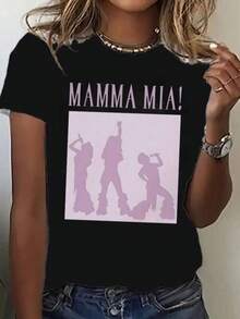 Women T-Shirts - Black - View 1