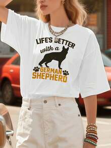 Women T-Shirts - White - View 1