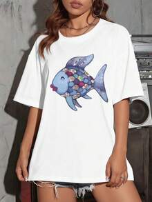 Women T-Shirts - White - View 1