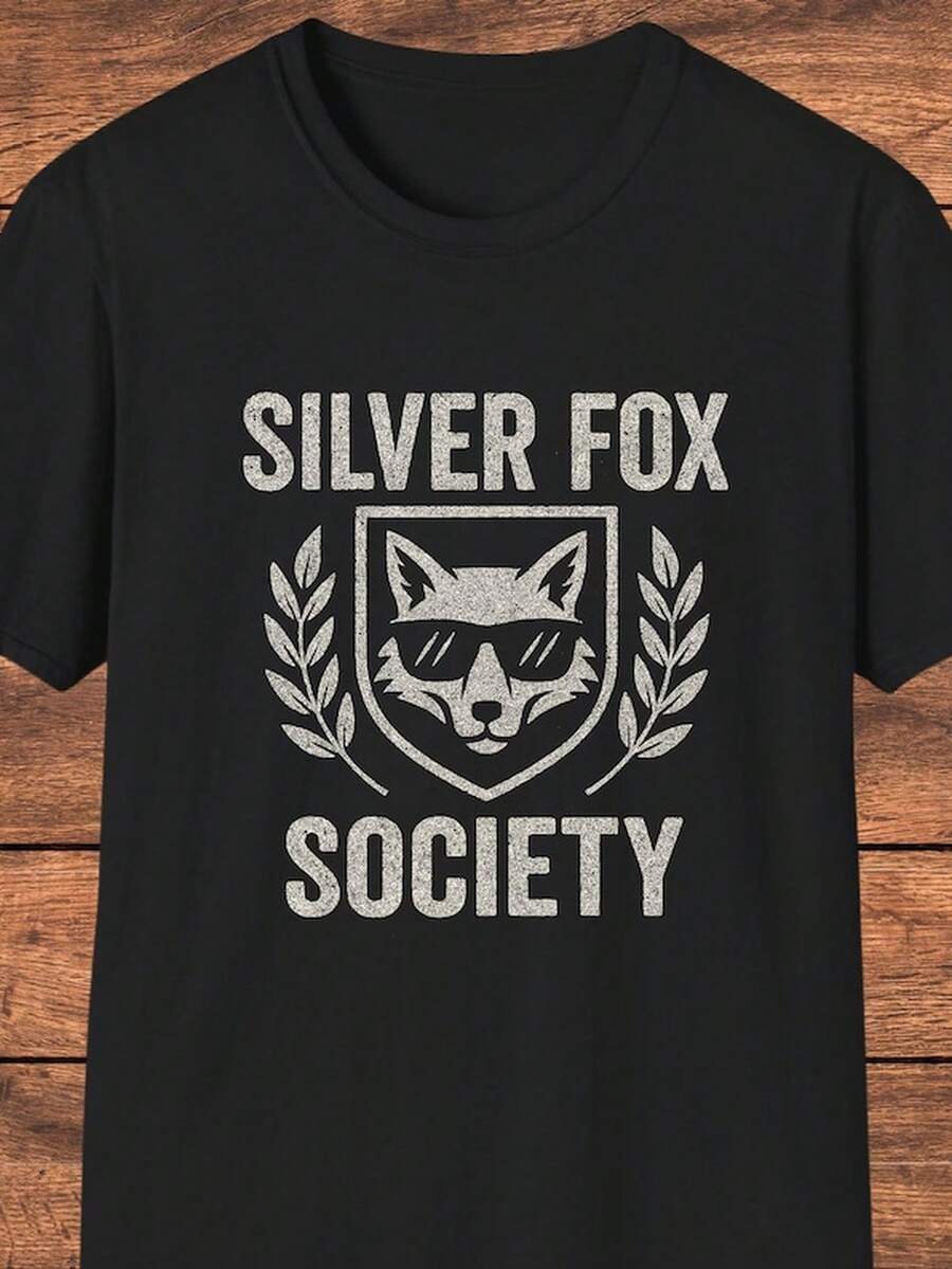 Sier Fox S1ociety T1S1Hirt, Rega1lo para M1en Mayor, StY1LiS1H T1EE para M1en Maduro, Rega1lo para M1en Mayor Gentil, Pap Cool o Abuelo S1Hirt, T1EE de R M1en.