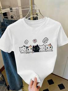 Women T-Shirts - White - View 2