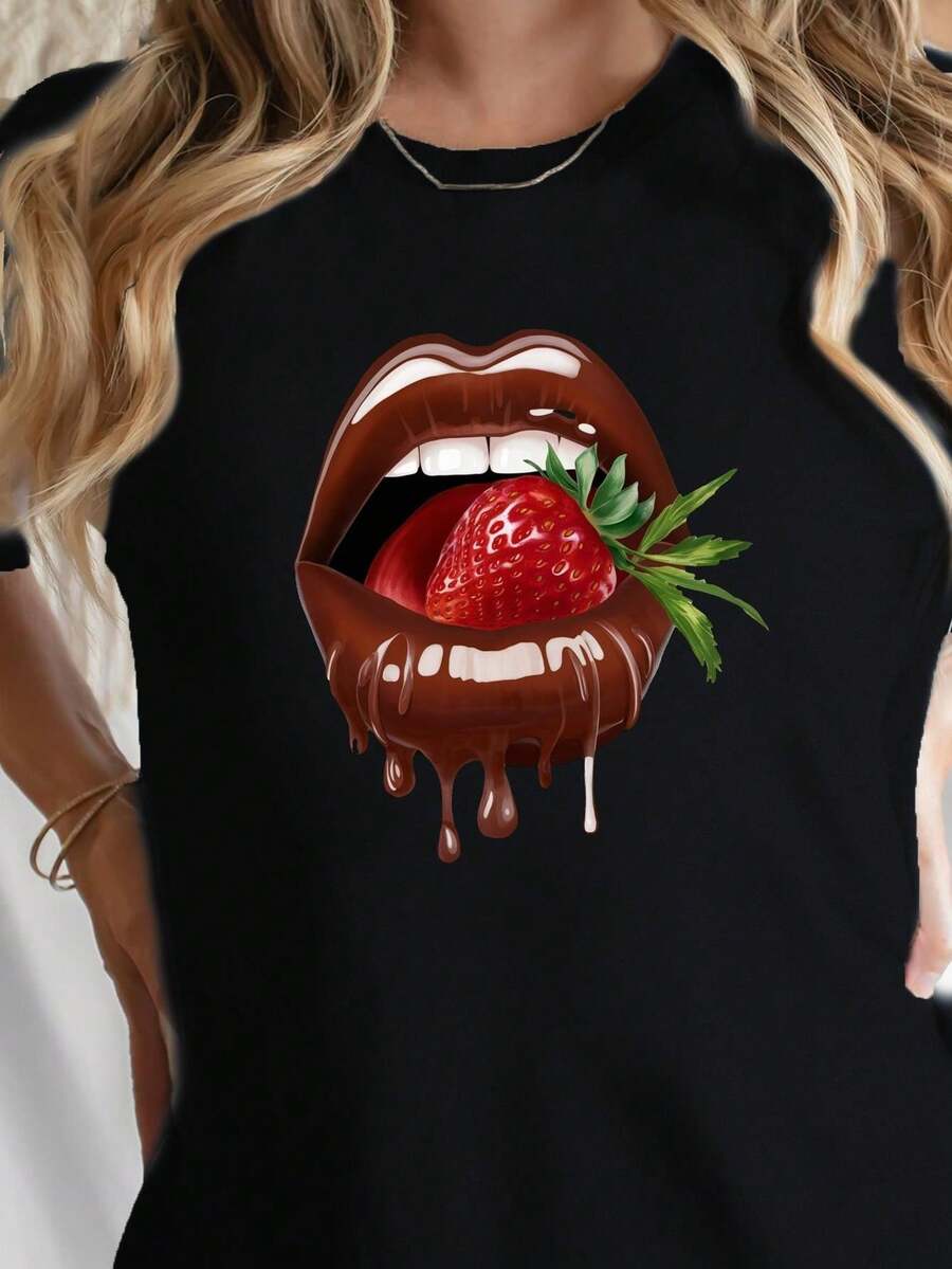 Women T-Shirts - Black - View 1