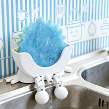 2-In-1 Cute Sponge Holder With Drainage Function, Soap Dish, 3D Printed In Multiple Colors, Creative Design, Bathroom/Kitchen Sink Organizer Tray, Decorative Accessory For Home & Bathroom - 12.5*7*5cm - View 11