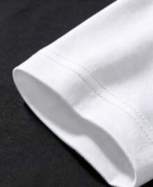 Camisetas estampadas de moda para mujer, tops de estilo urbano de gran tamaño, camisetas de verano cómodas y elegantes que combinan con todo. ar es un trabajo de corazón' y la palabra 'Maestra' este estampado celebra la dedicación docente con un corazón lápiz y manzana Camiseta de mujer algodónTee - Blanco - Ver 4