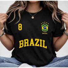 Blusa Brazil Nova - Preto - Visão 1