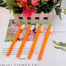 Bộ 1/3/6 bút bi hình thỏ cà rốt dễ thương, dụng cụ văn phòng phẩm sáng tạo, thích hợp cho sổ tay, nhật ký, vở ghi chép. - A - Xem 4