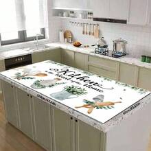 1 pieza Alfombrilla absorbente con estilo acuarela de hoja verde, adecuada para secar vajilla, máquinas de café, utensilios de cocina, mesas de comedor y cafeterías, almohadilla de drenaje multiusos, regalo para el hogar, decoración de escritorio - XYLSD-321 - Ver 16
