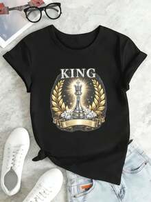 Women T-Shirts - Black - View 2