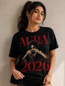 Women T-Shirts - Black - View 1