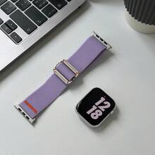 1 Dây đeo đồng hồ nylon dạng vòng xoay cơ học, được trang bị khóa bấm cơ học và dây đeo đàn hồi, tương thích với các loại dây đeo có kích thước 38mm, 40mm, 41mm, 42mm, 44mm, 45mm, 46mm, 49mm, tương thích với các dòng Ultra/SE/10/9/8/7/6/5/4/3/2/1/Ultra. - Nhiều màu - Xem 28