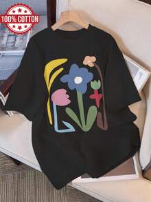 Women T-Shirts - Black - View 6