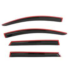 4PCS Tape On Window Visors Compatible With Kia Sportage 2023-2025 Acrylic Smoke/Tinted Rain Guards Exterior Decor Car Accessories - A - View 5