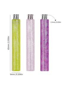 1 chiếc dụng cụ vẽ móng nghệ thuật hình hoa đơn giản và tươi sáng, cọ vẽ hoa. - Nhiều màu - Xem 5