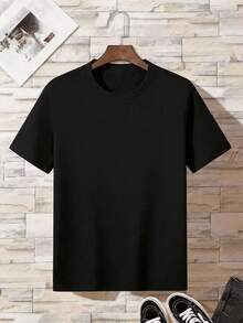 Camiseta para Mujer con Estampado de Dibujos Animados con balón de fútbol y bandera de México, Talla Grande, Cuello Redondo, de Manga Corta, Estilo Casual, deportiva, moda urbana, casual para verano y primavera ropa de mujer, versátil para mujer, para uso diario, ideal para salidas diarias, absorbe el sudor, secado rápido, versátil cuello redondo - Negro - Ver 2