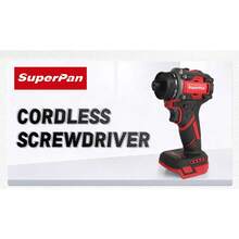 SuperPan 135Nm Brushless Cordless Impact Screwdriver Bare Tool, 0-3000RPM 0-3900IPM High Torque Electric Driver For Fastening & Assembly,No Battery - Red - View 7